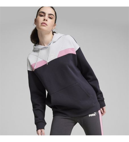 Sweatshirt Power (S), Casuel, Coton, Manche longue, Marine - Puma - Modalova