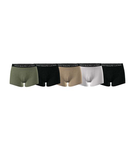 Pack 5 Boxers unis multicolores (L), Homewear, Coton - Polo Ralph Lauren - Modalova