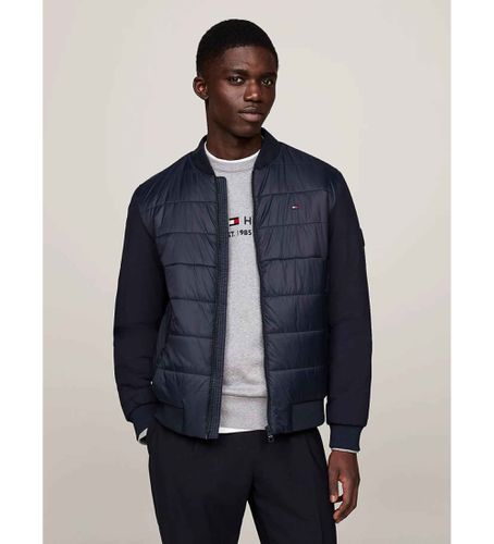 MW0MW35653 Veste bomber déperlante et thermique (M), Casuel, Manche longue, Durable, Nylon recyclé, Marine - Tommy Hilfiger - Modalova