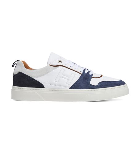 HMS21418 Hackney Dextair Leather Sneakers (42), Cuir, Blanc, Plat, Lacets, Casuel - Hackett London - Modalova