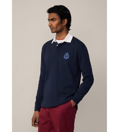 HM570837 Polo Heritage Rugby (XL), Casuel, Coton, Manche longue - Hackett London - Modalova