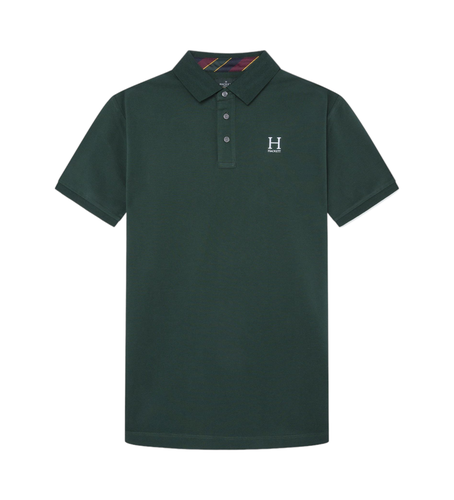 HM563354 Polo Heritage H Logo (L), Casuel, Coton, Manche courte - Hackett London - Modalova