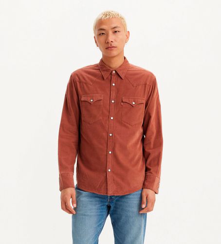 Chemise western Barstow marron (S), Casuel, Coton, Manche longue - Levi's - Modalova