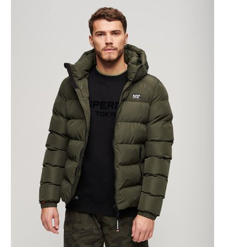 M5011905A Veste matelassée sport verte (XXL), Casuel, Polister recyclé - Superdry - Modalova