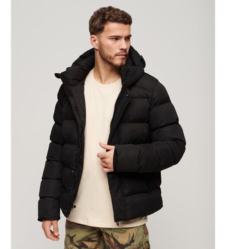 M5011907A Veste matelassée en microfibre avec capuche Sport (XXL), Casuel, Polister recyclé - Superdry - Modalova