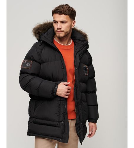 M5011932A Parka Everest Longline Baffled (XXL), Casuel, Polister recyclé - Superdry - Modalova