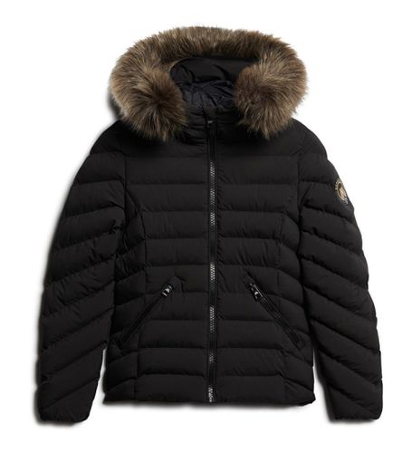 W5011754A Veste à capuche matelassée (S), Casuel, Polister recyclé - Superdry - Modalova