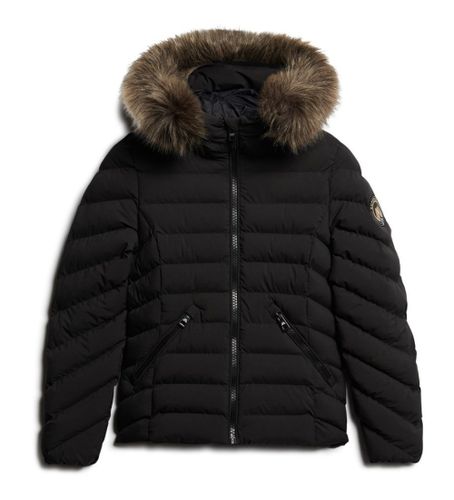 W5011754A Veste à capuche matelassée (M), Casuel, Polister recyclé - Superdry - Modalova