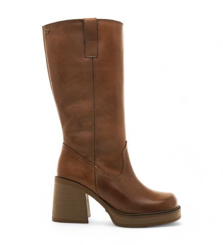 Bottes 59799 marron (36), Cuir, 5 à 8 cm, Casuel - Mustang - Modalova