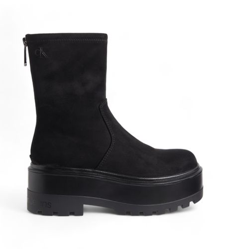 YW0YW01602 Bottes en cuir Mid (36), , 3 à 5 cm, Fermeture éclair, Casuel, Polyester recyclé - Calvin Klein Jeans - Modalova