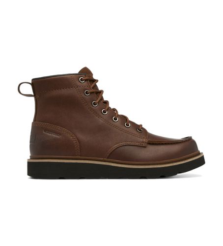 Bottines en cuir marron Slabtown 62 Moc (41), Plat, Lacets, Casuel - Sorel - Modalova