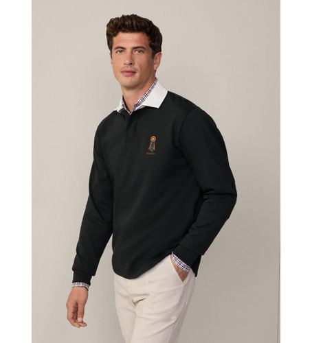 HM570831 Polo Heritage Harry Rugby (L), Casuel, Coton, Manche longue - Hackett London - Modalova