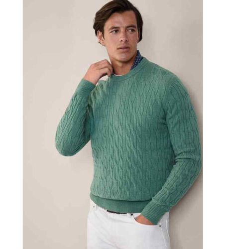 HM703241 Pull tressé (S), Casuel, Laine, Manche longue - Hackett London - Modalova