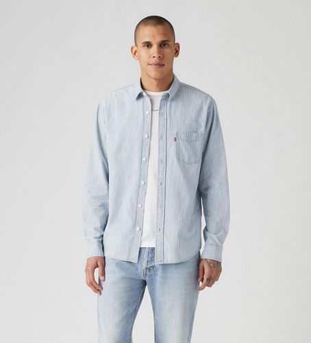 Chemise Classic Pocket Standard Fit (L), Bleu, Casuel, Coton, Manche longue - Levi's - Modalova