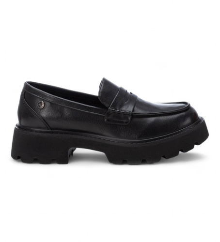 NEGRO Mocassins 142980 (40), Casuel, Imitation cuir - Xti - Modalova