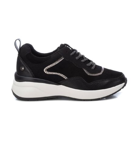 NEGRO Baskets en cuir 143195 (37), 3 à 5 cm, Lacets, Casuel - Xti - Modalova