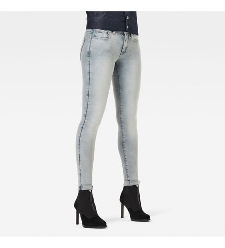 D05889-9882-6013 Jeans 3301 Mid Skinny grey (24/30), Casuel, , Coton, Denim - G-Star - Modalova