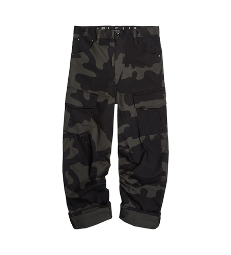 D23221-8384-7063 Pantalon camouflage Cargo 3D Boyfriend (24), Casuel, Coton - G-Star - Modalova