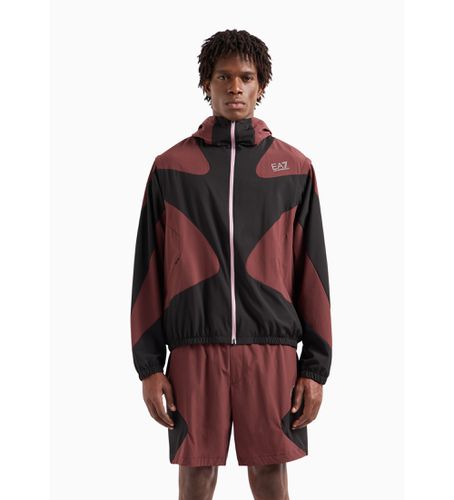 DPB56_PNHGZ Veste Athlete Ventus maroon (L), Noir, Casuel, Polyester - EA7 - Modalova