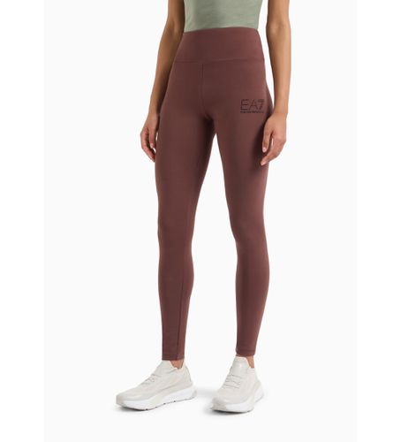 DTP68_TJQFZ Logo Series - legging en coton recyclé marron (L), Casuel, Sport, Multisport - EA7 - Modalova