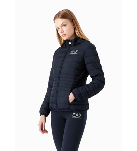 NTB23_TNF8Z Veste matelassée Core Lady en tissu technique recyclé avec capuche (S), Casuel, Polyester - EA7 - Modalova