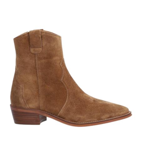 Cecile Baby Bottines en cuir de soie marron (37), 3 à 5 cm, Casuel - Alpe - Modalova