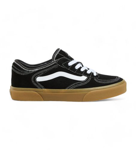 VN0A4BTT9X11 UA Rowley Classic suede trainers (46), Noir, Plat, Cuir, Lacets, Casuel - Vans - Modalova