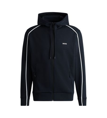 Sweatshirt affaissé (S), Bleu, Casuel, Coton - BOSS - Modalova