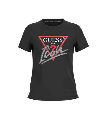 W4BI20I3Z14 T-shirt avec logo iconique (XS), Casuel, Coton, Manche courte - Guess - Modalova