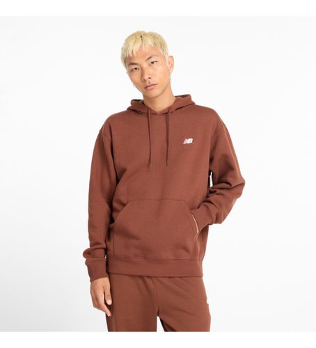 MT41511 Sport Essentials Sweatshirt polaire marron (S), Casuel, Coton, Multisport - New Balance - Modalova