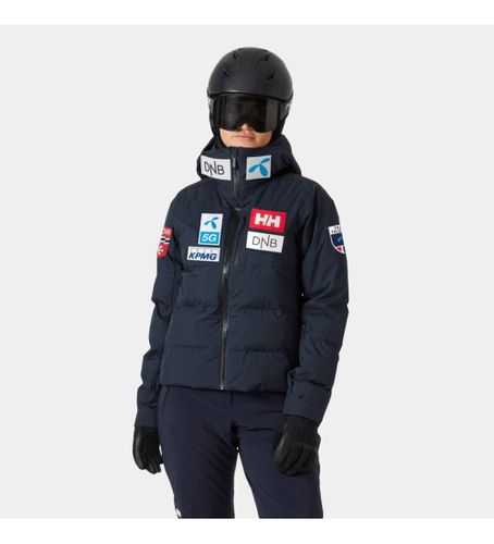 Kvitfjell Race Jacket Puffy (S), Casuel, Sport, Multisport, Neige, Polister recyclé, Durable, Marine - Helly Hansen - Modalova