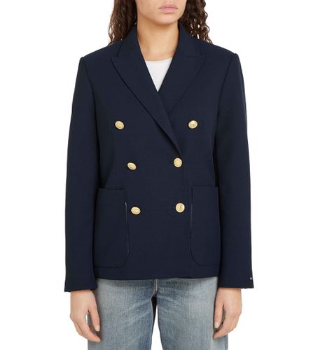 WW0WW42993 Blazer Bttn (34), Casuel, Polister recyclé, Durable, Marine - Tommy Hilfiger - Modalova