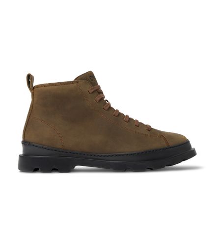 K300444-006 Bottines en cuir marron Brutus (40), Plat, Lacets, Fermeture éclair, Casuel - Camper - Modalova