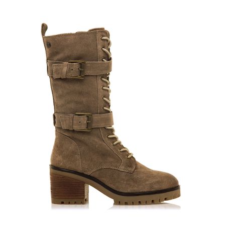 Bottes en cuir Hill Brown (38), Marron, 3 à 5 cm, Fermeture éclair, Casuel - Mustang - Modalova