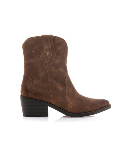 Tanubis Ankle Boots Brown (36), Marron, Tissu, 5 à 8 cm, Fermeture éclair, Casuel - Mustang - Modalova