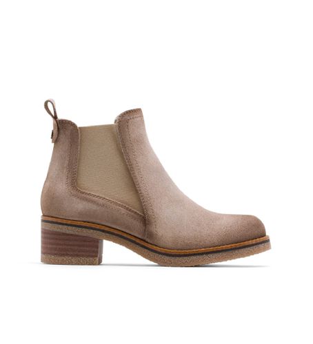 Bottines en cuir avec élastiques Gillian (36), 3 à 5 cm, Aucun, Casuel - Porronet - Modalova