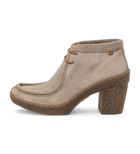 Bottines en cuir N5432 (36), 5 à 8 cm, Lacets, Casuel - El Naturalista - Modalova