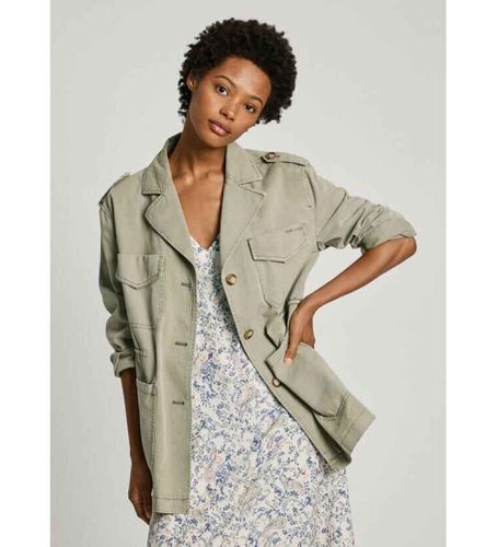 PL402425 Veste Annie (XS), Casuel, Vert, Coton - Pepe Jeans - Modalova