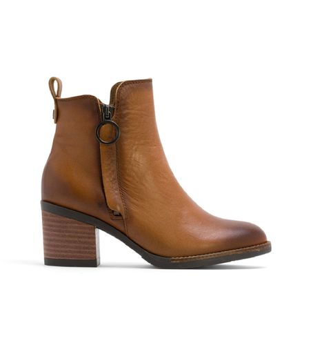 Bottines en cuir avec fermeture éclair Jaela marron (37), 5 à 8 cm, Casuel - Porronet - Modalova