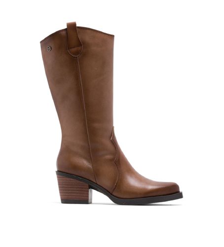 Bottes de cow-boy en cuir avec fermeture éclair Helga (38), 5 à 8 cm, Casuel - Porronet - Modalova