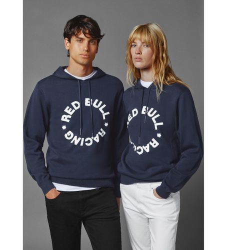 Bull Racing x Pepe Jeans unisex. RU700001 Pull en maille avec capuche marine (S), Casuel, Coton - Red Bull Racing x Pepe Jeans - Modalova