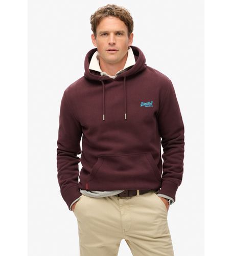 M2013110A Sweat à capuche avec logo Essential (XXL), Casuel, Violet, Coton, Durable - Superdry - Modalova