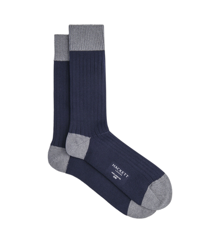 HMU30091 Chaussettes à grosses mailles de couleur (M-L), Homewear, Coton - Hackett London - Modalova