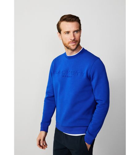 HM581264 Sweat-shirt Hs Embossed Crew (S), Casuel, Coton - Hackett London - Modalova