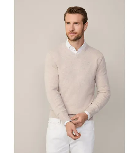 HM703240 Pull-over à col en V (S), Casuel, Laine - Hackett London - Modalova