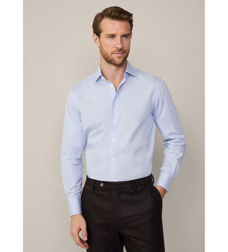 HM309974 Chemise Magic Chemise Graph Chk (S), Bleu, Casuel, Coton, Manche longue - Hackett London - Modalova