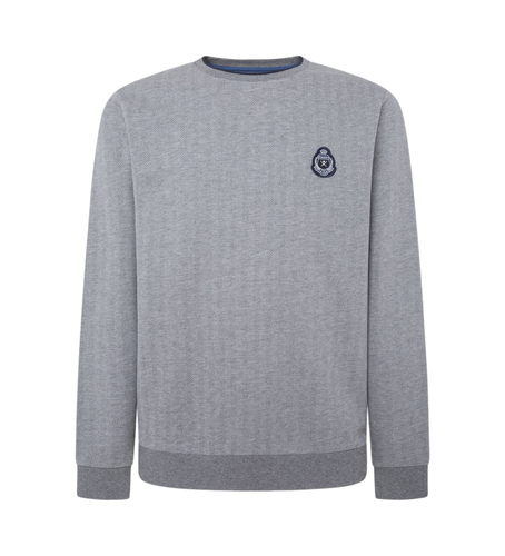 HM581286 Heritage Hb Jacq Crew Sweatshirt (XS), Casuel, Coton - Hackett London - Modalova