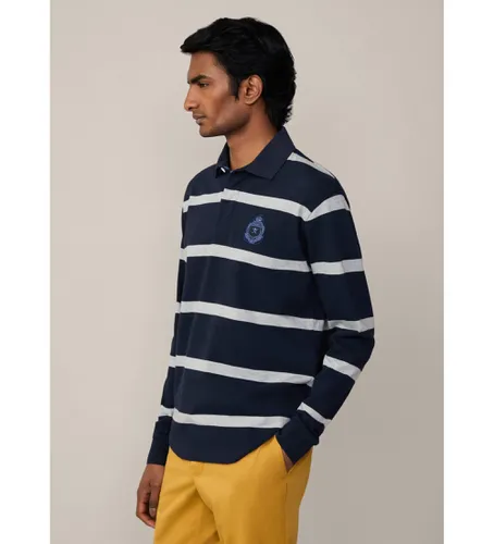 HM570835 Polo Heritage Rugby (XS), Casuel, Coton, Manche longue - Hackett London - Modalova