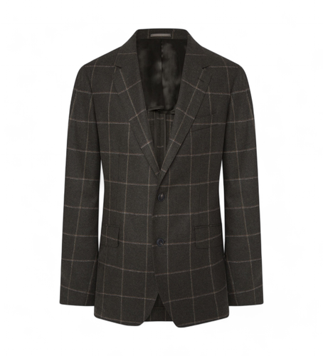 HM470548 Veste d'ombre verte (40/32), Casuel, Fête, Laine, Classique - Hackett London - Modalova