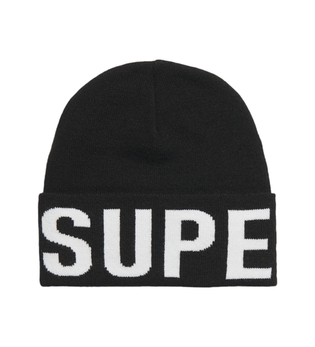 Unisex. Y9010187A Bonnet tricoté avec logo de la marque (OSFA), Casuel, Polyester - Superdry - Modalova